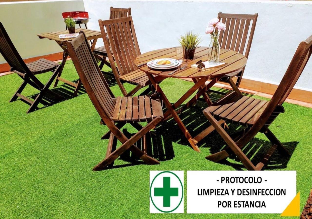 Large Apartment With Large And Sunny Terrace - Garden & Outdoor Gym , Alicante Center מראה חיצוני תמונה